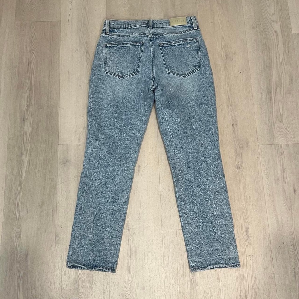 Pistola straight leg jeans light wash size 26